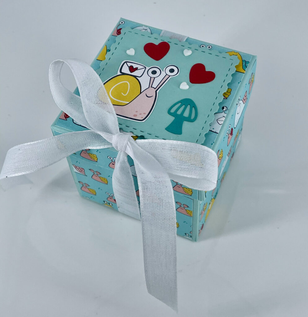 Anleitung, Explosionsturm, Schneckenpost, Tutorial, Stampin Up, Stempelitis, handmade