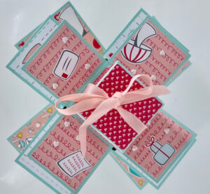 Anleitung, Explosionsturm, Schneckenpost, Tutorial, Stampin Up, Stempelitis, handmade