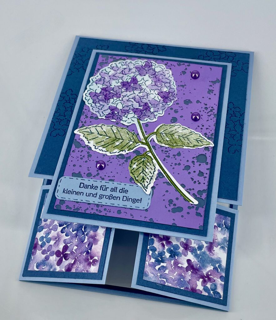 Dutch Fold, Karten basteln, Stampin Up, handmade, Anleitung