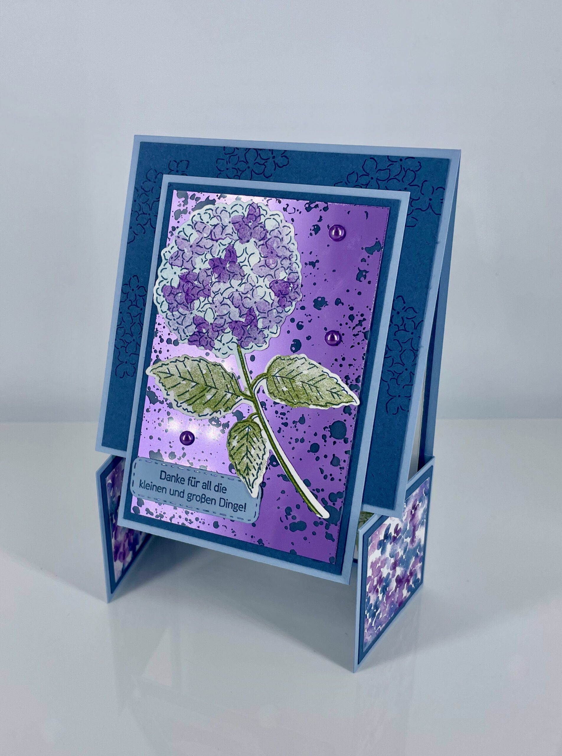 Dutch Fold, Karten basteln, Stampin Up, handmade, Anleitung