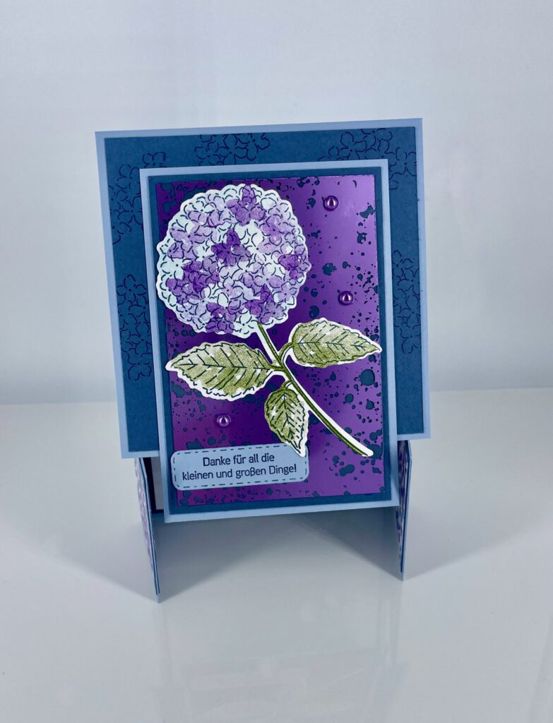 Dutch Fold, Karten basteln, Stampin Up, handmade, Anleitung