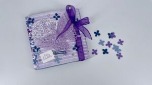 Minialbum, Fotoalbum, Hortensien, Album basteln, Papierbasteln, Stampin Up