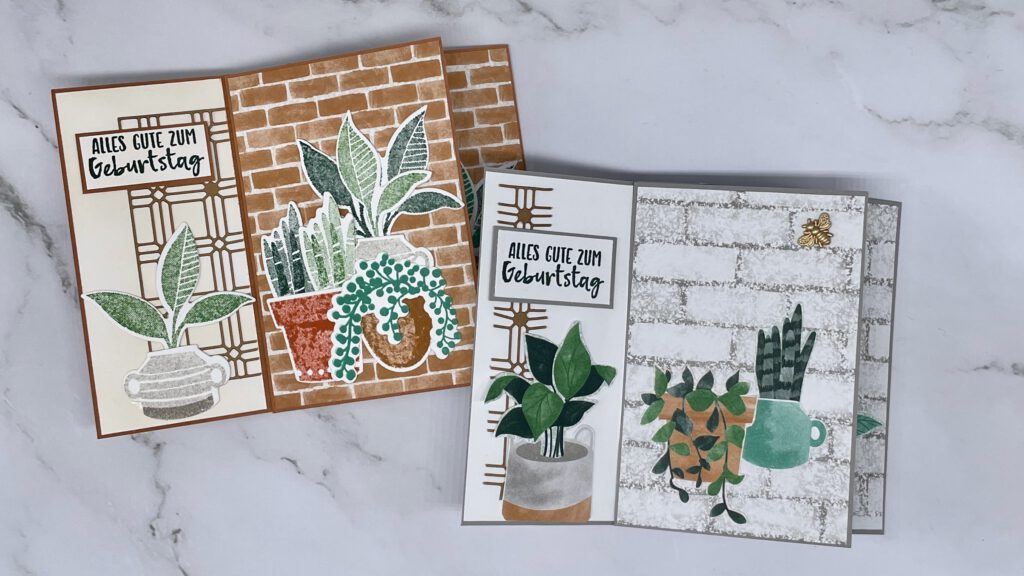 Pinwheelkarte, Karten basteln, Stampin Up, handmade, Anleitung