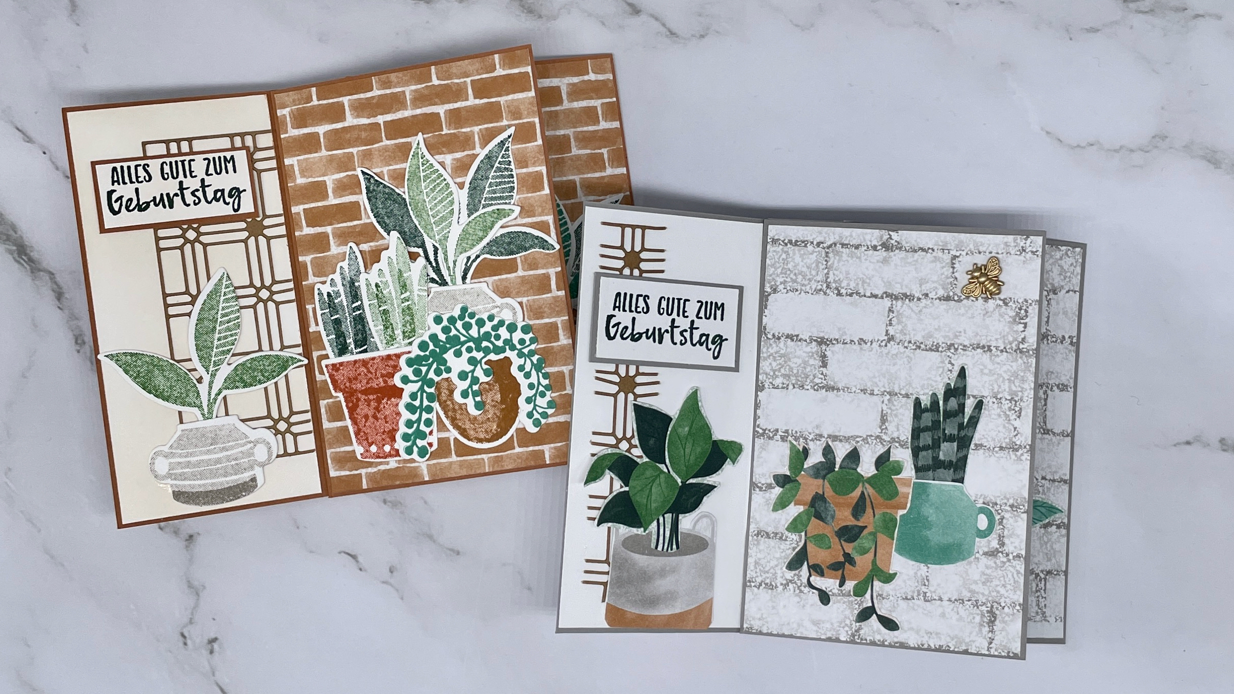 Pinwheelkarte, Karten basteln, Stampin Up, handmade, Anleitung