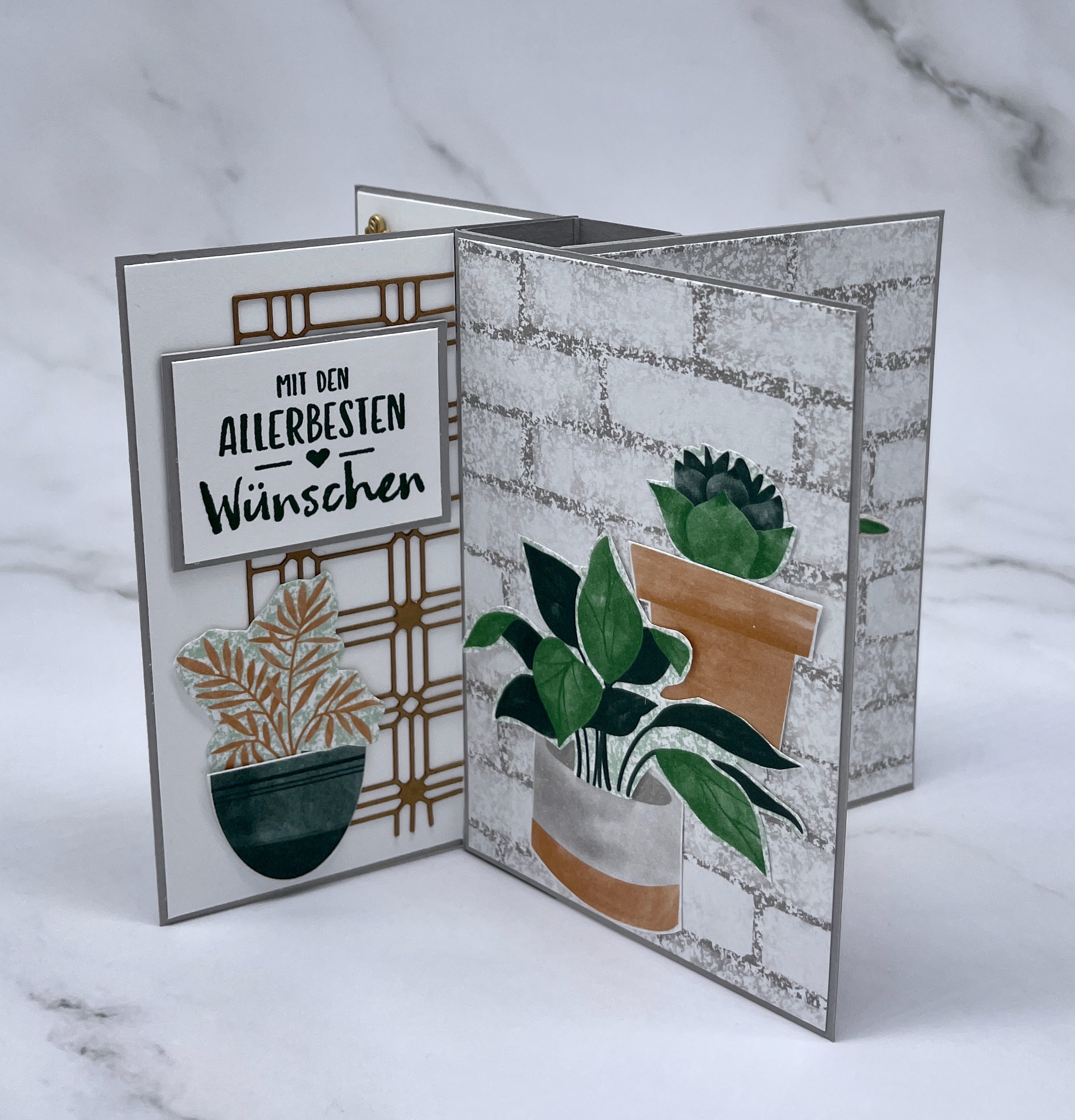 Pinwheelkarte, Karten basteln, Stampin Up, handmade, Anleitung