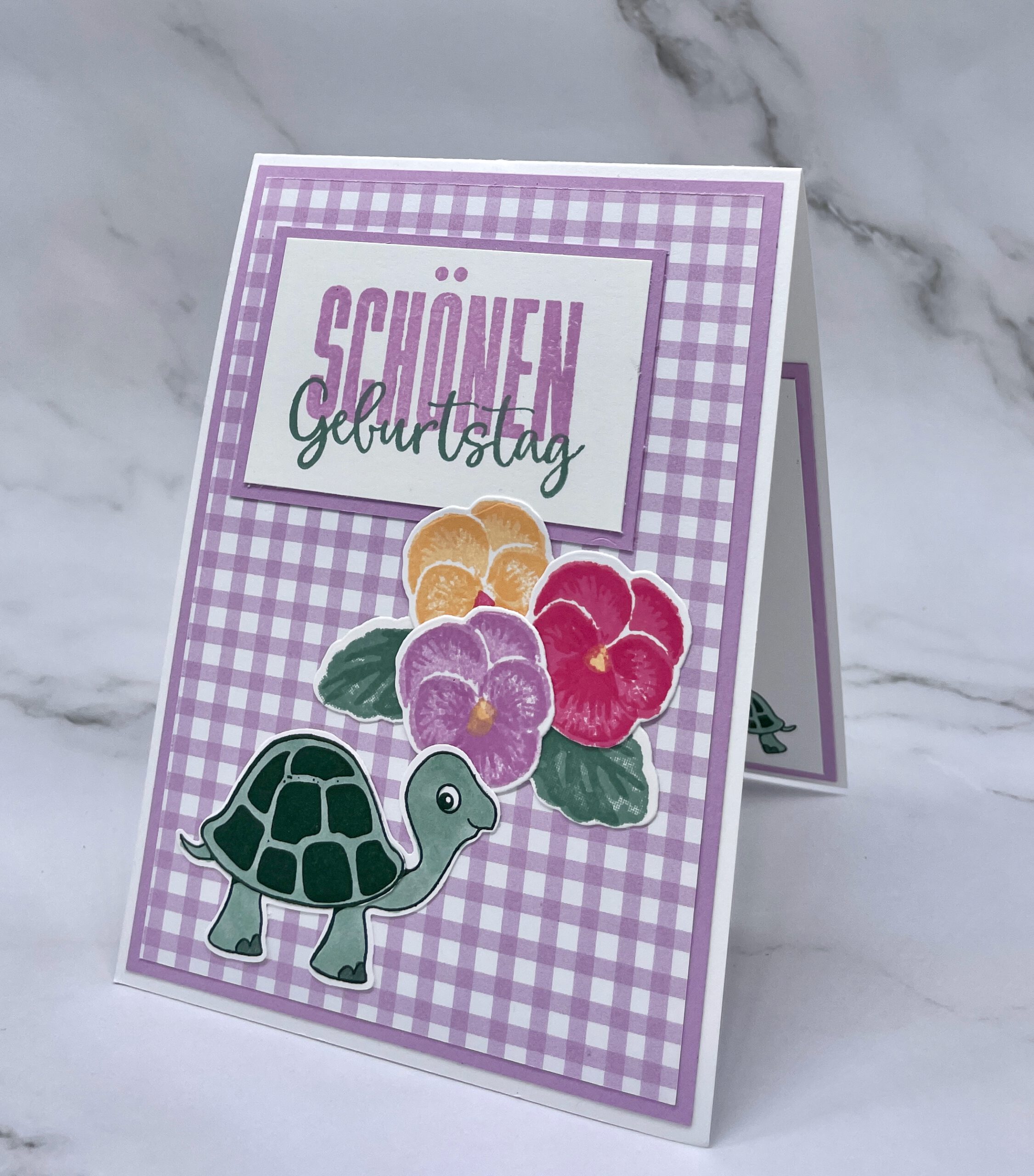 Pop up Twist Karte, Karten basteln, Stampin Up, handmade, Anleitung