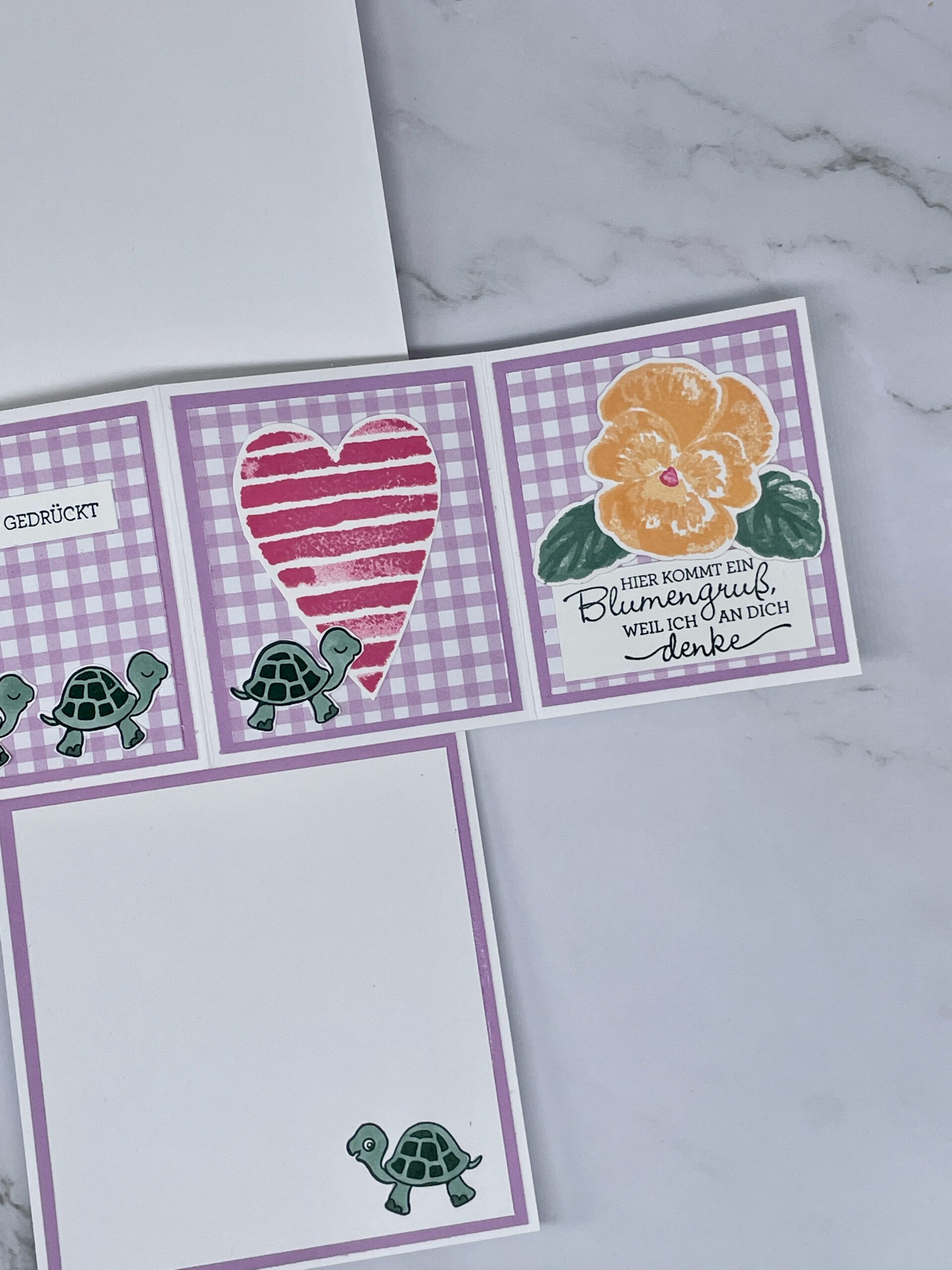 Pop up Twist Karte, Karten basteln, Stampin Up, handmade, Anleitung