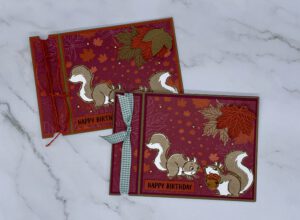 Book Binding Card, Karten basteln, Stampin Up, handmade, Anleitung