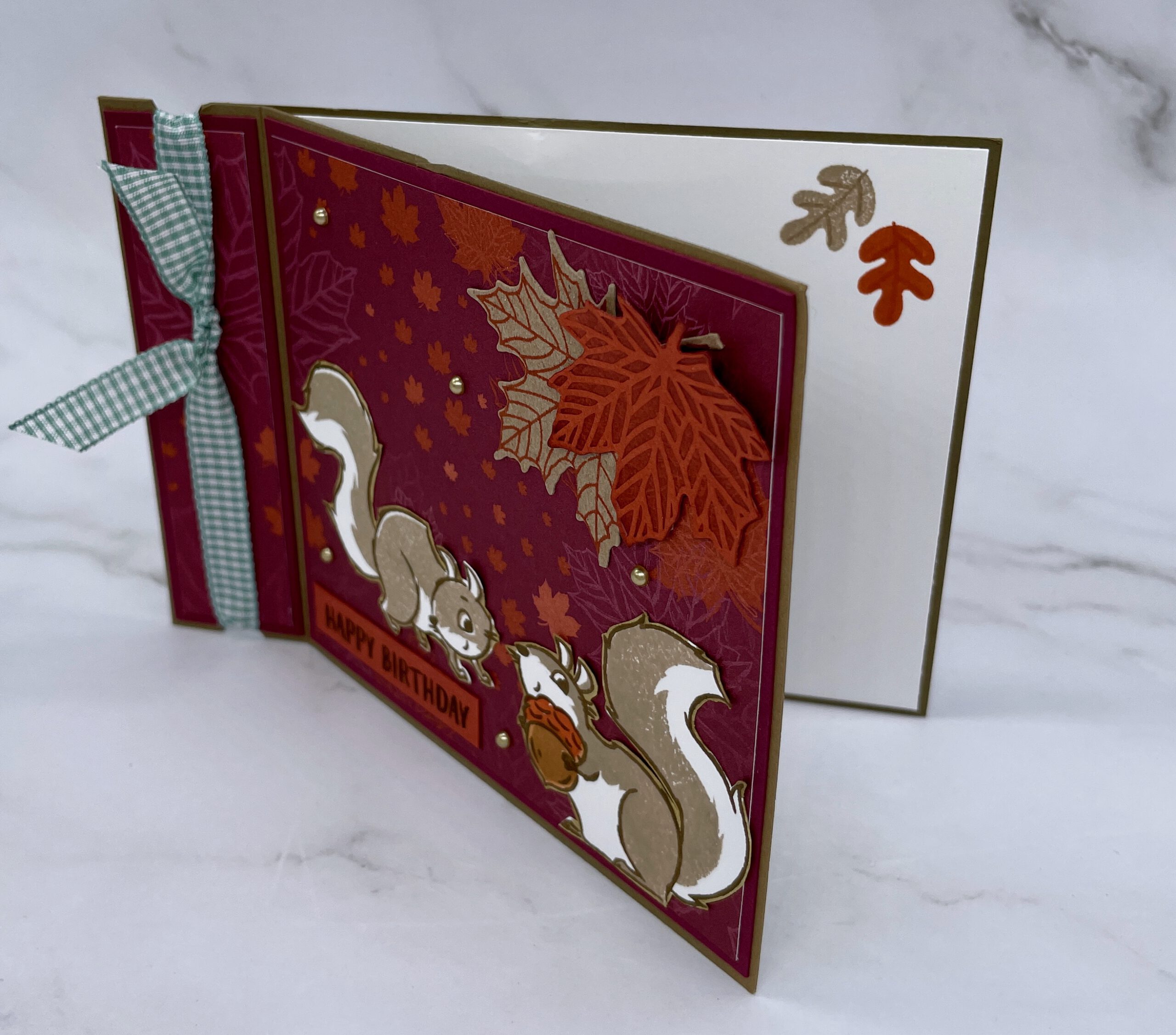 Book Binding Card, Karten basteln, Stampin Up, handmade, Anleitung