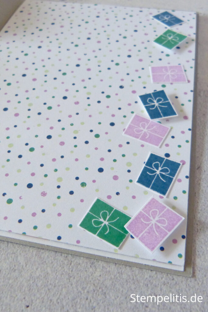 Triple Easel Karte, Pinguin, Weihnachten, Anleitung, Tutorial, Weihnachtskarte, Papierbasteln, basteln, handmade, DIY, Stampin Up, Stempelitis