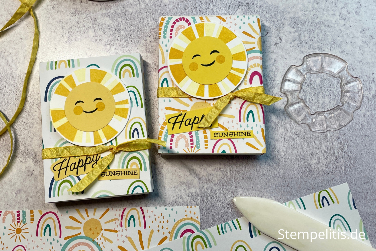 Verpackung, Schachtel, Anleitung, Papierbasteln, Geschenkidee, Stampin Up, Stempelitis, Handmade