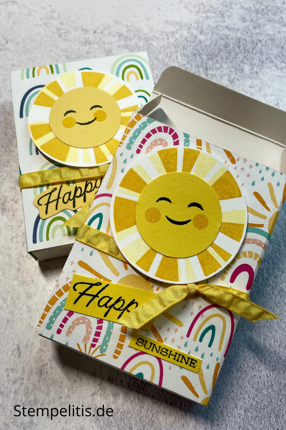 Verpackung, Schachtel, Anleitung, Papierbasteln, Geschenkidee, Stampin Up, Stempelitis, Handmade