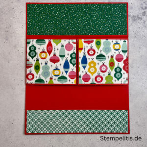 Handgemachte Weihnachtskarte, Stampin Up Karte, Explosionskarte kaufen, Aufklappkarte Weihnachten, Gutschein Verpackung Karte, Geldgeschenk Karte handmade