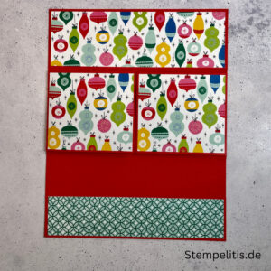 Handgemachte Weihnachtskarte, Stampin Up Karte, Explosionskarte kaufen, Aufklappkarte Weihnachten, Gutschein Verpackung Karte, Geldgeschenk Karte handmade
