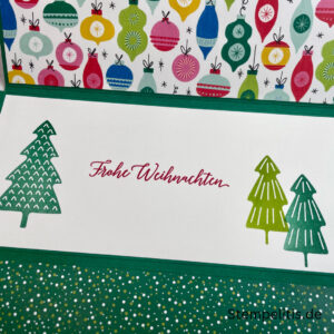 Handgemachte Weihnachtskarte, Stampin Up Karte, Explosionskarte kaufen, Aufklappkarte Weihnachten, Gutschein Verpackung Karte, Geldgeschenk Karte handmade
