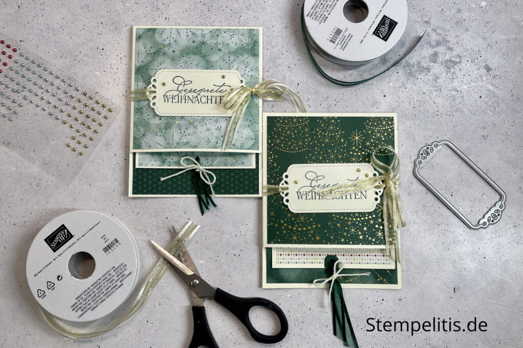 Pull out Karte, Karten basteln, Stampin Up, handmade, Anleitung, Weihnachten