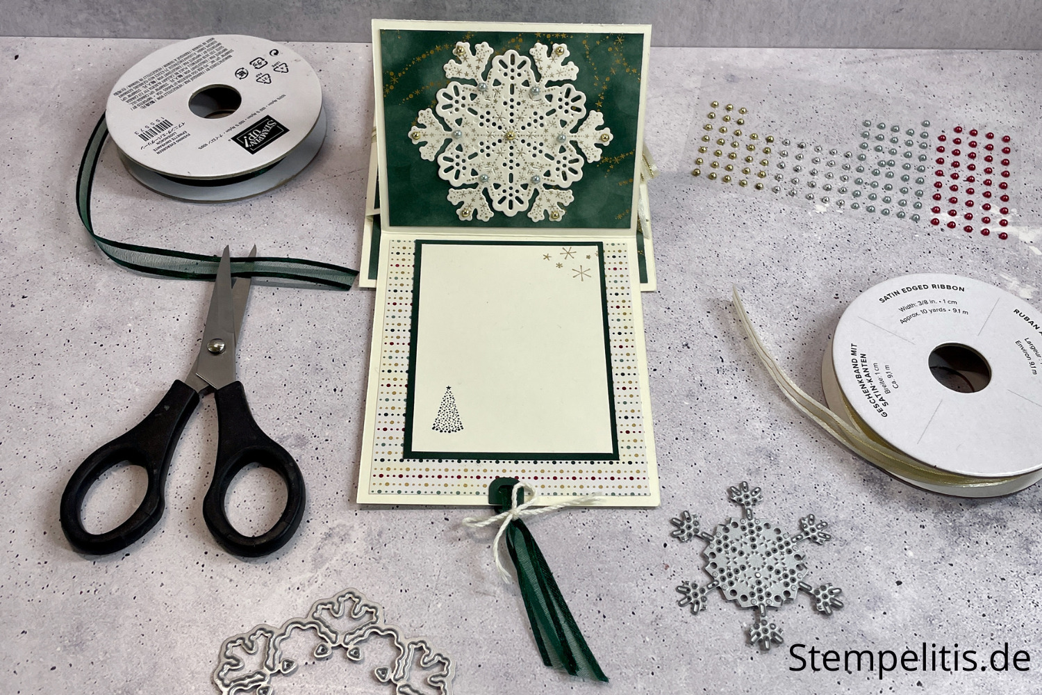 Pull out Karte, Karten basteln, Stampin Up, handmade, Anleitung, Weihnachten