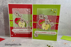 Aquarell, Karten basteln, Stampin Up, handmade, Anleitung