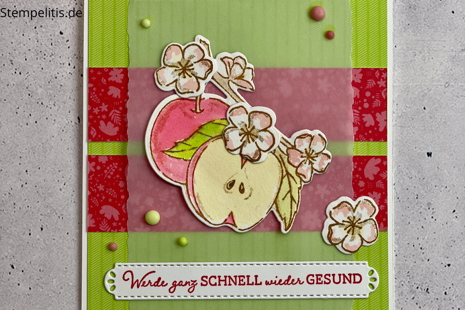 Aquarell, Karten basteln, Stampin Up, handmade, Anleitung