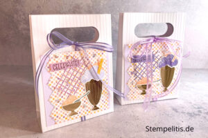 Share a Milkshake, Geschenktüte, Anleitung, Stampin Up, Stempelitis, Tutorial