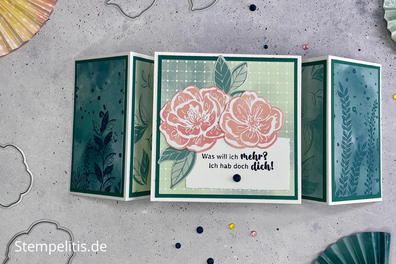 Seagull Card, Möwe, Fun-fold, Karten basteln, Stampin Up, handmade, Anleitung