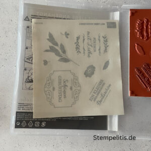 Mit Liebe angehängt, Stempelset, gebrauchte Stempel kaufen, Stampin up