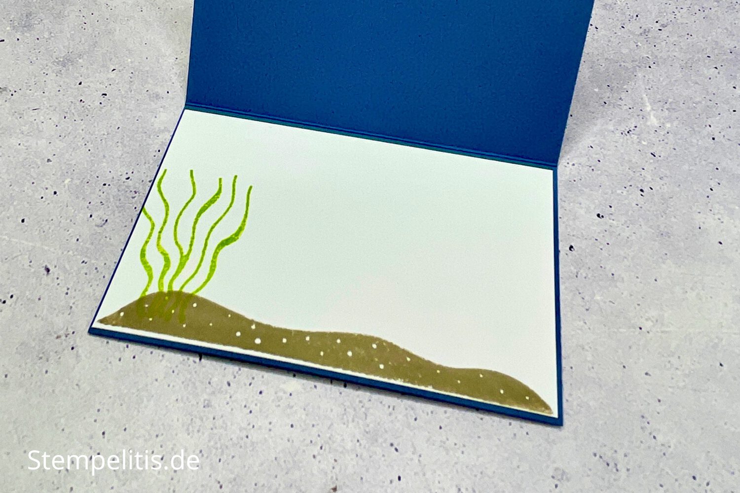 U Boot, Karten basteln, Stampin Up, handmade, Anleitung