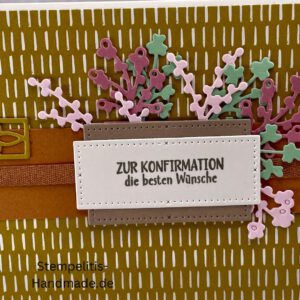 Zur Konfirmation die besten Wünsche