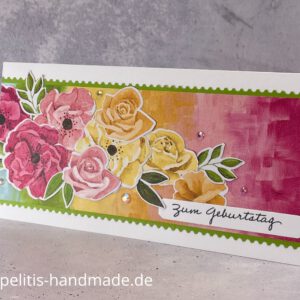 Farbenfrohe Rosen