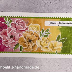 Farbenfrohe Rosen