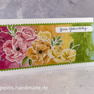 Farbenfrohe Rosen