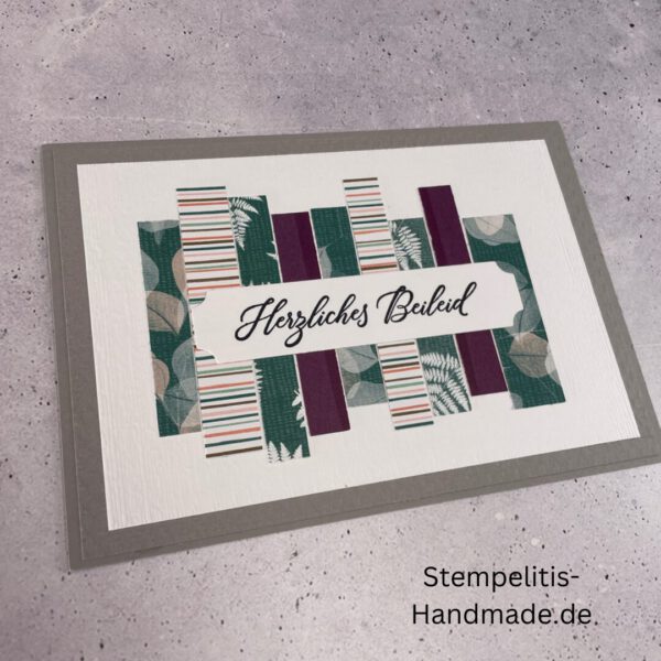 Trauerkarte Herzliches Beileid – Bild 6