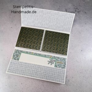 Ewiges Eden, Weihnachtskarte, handgemachte Karte, Stampin Up Karte, Explosionskarte kaufen, Aufklappkarte, Gutschein Verpackung Karte, Geldgeschenk Karte handmade