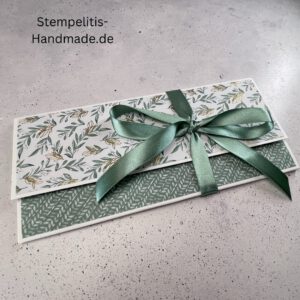 Ewiges Eden, Weihnachtskarte, handgemachte Karte, Stampin Up Karte, Explosionskarte kaufen, Aufklappkarte, Gutschein Verpackung Karte, Geldgeschenk Karte handmade
