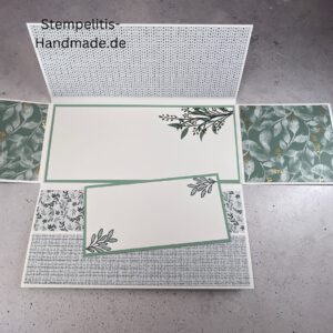 Explosionskarte, Weihnachtskarte, handgemachte Karte, Stampin Up Karte, Explosionskarte kaufen, Aufklappkarte, Gutschein Verpackung Karte, Geldgeschenk Karte handmade