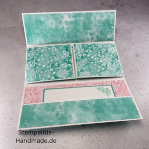 Explosionskarte, Weihnachtskarte, handgemachte Karte, Stampin Up Karte, Explosionskarte kaufen, Aufklappkarte, Gutschein Verpackung Karte, Geldgeschenk Karte handmade