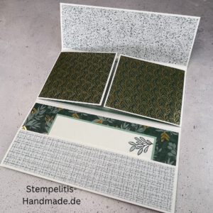 Gutschein, Weihnachtskarte, handgemachte Karte, Stampin Up Karte, Explosionskarte kaufen, Aufklappkarte, Gutschein Verpackung Karte, Geldgeschenk Karte handmade
