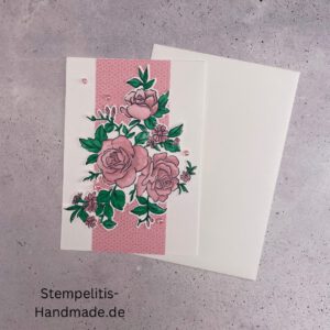 Grußkarte, Rosen, Herz, Liebe, Verlobung, Danke für alles, Hochzeit, Antrag