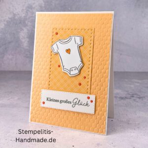 Stampin Up, Kleines großes Glück, Geburt