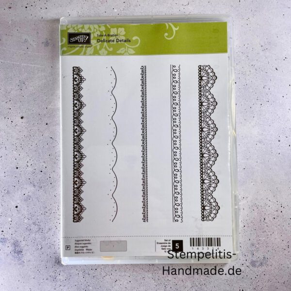 Stampin’ Up Stempelset gebraucht, Klarsicht-Stempel kaufen, Photopolymer Stempel günstig, Bastelbedarf online kaufen, Scrapbooking Stempel, kreative Stempelideen, Bordüren