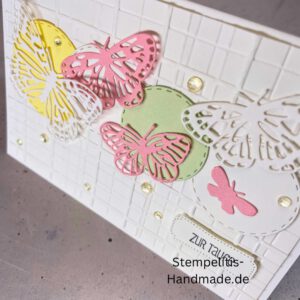handgemachte Karte zur Taufe, Stampin’ Up Taufkarte, individuelle Glückwunschkarte Taufe, personalisierte Taufkarte, Unikat Karte Taufe, elegante Taufkarte kaufen