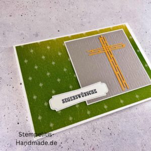 handgemachte Taufkarte, Taufkarte Schmetterlinge, Karte zur Taufe Pastell, Stampin Up Taufkarte, individuelle Glückwunschkarte Taufe, elegante Taufkarten kaufen