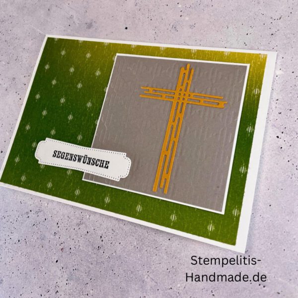 handgemachte Taufkarte, Taufkarte Schmetterlinge, Karte zur Taufe Pastell, Stampin Up Taufkarte, individuelle Glückwunschkarte Taufe, elegante Taufkarten kaufen