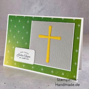handgemachte Taufkarte, Taufkarte Schmetterlinge, Karte zur Taufe Pastell, Stampin Up Taufkarte, individuelle Glückwunschkarte Taufe, elegante Taufkarten kaufen
