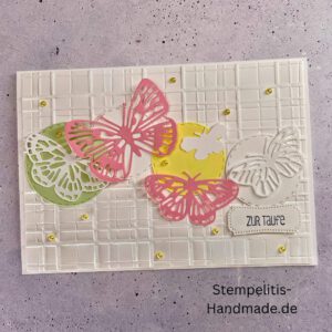 Zur Taufe, Glückwunschkarte, Stampin Up