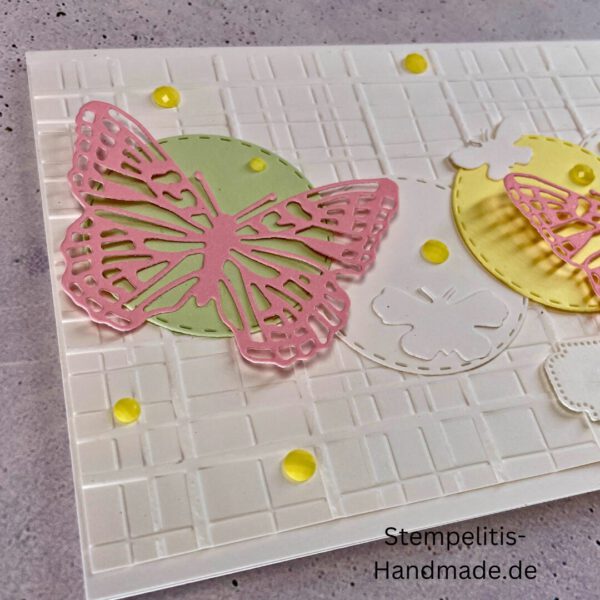 handgemachte Karte zur Taufe, Stampin’ Up Taufkarte, individuelle Glückwunschkarte Taufe, personalisierte Taufkarte, Unikat Karte Taufe, elegante Taufkarte kaufen