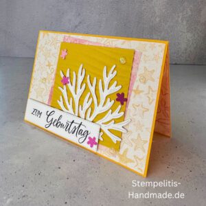 Ozean, Krebs, Hummer, Tintenfisch, Seestrrn, Meer, Stampin Up, Stempelset, handmade, Karte, Basteln, Geburtstag, Freundschaft, Grußkarte, DIY, Kolorieren, Klarsichtstempel, Scrapbooking, Papierbasteln, Bastelideen, Karten gestalten, Motivstempel, Bastelzubehör, kreative Karten, Stempeln, Stempelmotive, Bastelset, Bastelkarte, Kartenbasteln, Bastelprojekt, Handarbeit, selbstgemacht, Bastelstempel, Bastelspaß, Bastelfreude
