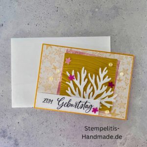 Ozean, Krebs, Hummer, Tintenfisch, Seestrrn, Meer, Stampin Up, Stempelset, handmade, Karte, Basteln, Geburtstag, Freundschaft, Grußkarte, DIY, Kolorieren, Klarsichtstempel, Scrapbooking, Papierbasteln, Bastelideen, Karten gestalten, Motivstempel, Bastelzubehör, kreative Karten, Stempeln, Stempelmotive, Bastelset, Bastelkarte, Kartenbasteln, Bastelprojekt, Handarbeit, selbstgemacht, Bastelstempel, Bastelspaß, Bastelfreude