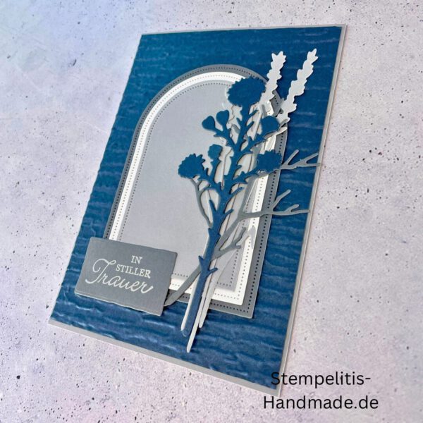 #Trauerkarte #InStillerTrauer #HandgemachtMitLiebe #Stempelitis #Kondolenzkarte #Papeterie #Kartenkunst #StampinUpLiebe #Kartenliebe #Mitgefühl #Kartenbasteln #Trauer