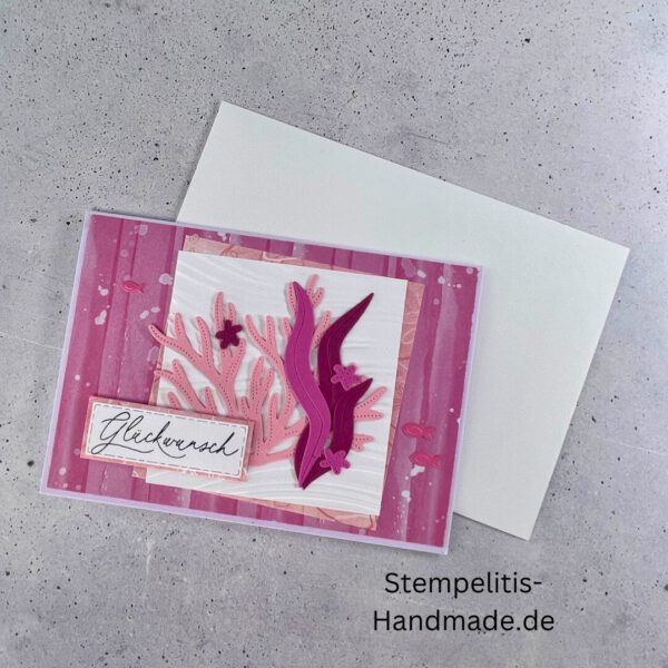 Ozean, Krebs, Hummer, Tintenfisch, Seestrrn, Meer, Stampin Up, Stempelset, handmade, Karte, Basteln, Geburtstag, Freundschaft, Grußkarte, DIY, Kolorieren, Klarsichtstempel, Scrapbooking, Papierbasteln, Bastelideen, Karten gestalten, Motivstempel, Bastelzubehör, kreative Karten, Stempeln, Stempelmotive, Bastelset, Bastelkarte, Kartenbasteln, Bastelprojekt, Handarbeit, selbstgemacht, Bastelstempel, Bastelspaß, Bastelfreude